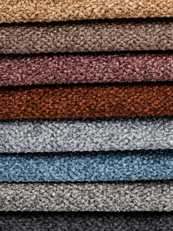 Sofa lychee fløjlstryk stof