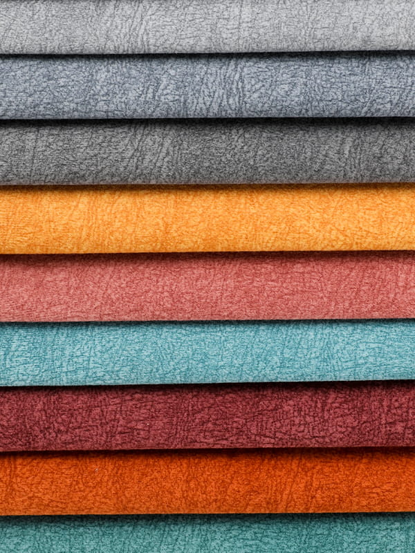 Sofa trykt fløjlsstof