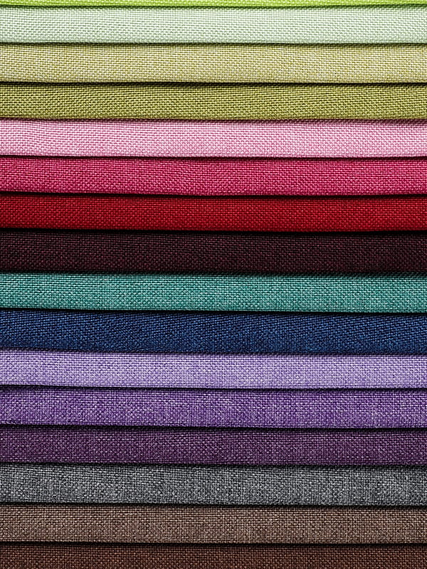 Buzara sofa oxford flad polyester linnestoffer