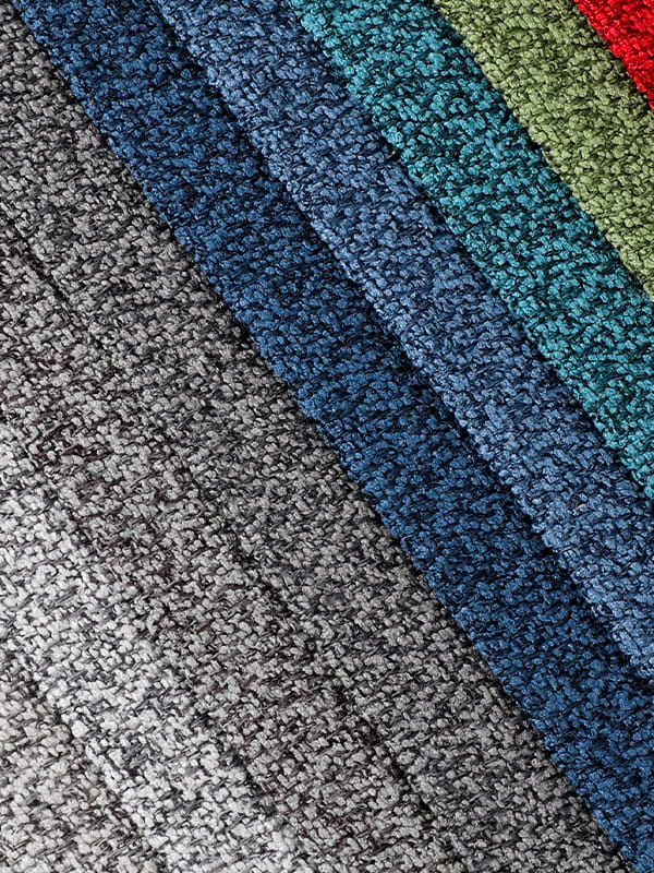 Coral Loop Yarn Polyester og Linen Sofa Fabrics Coral Loop Yarn Polyester og Linen Sofa Fabrics