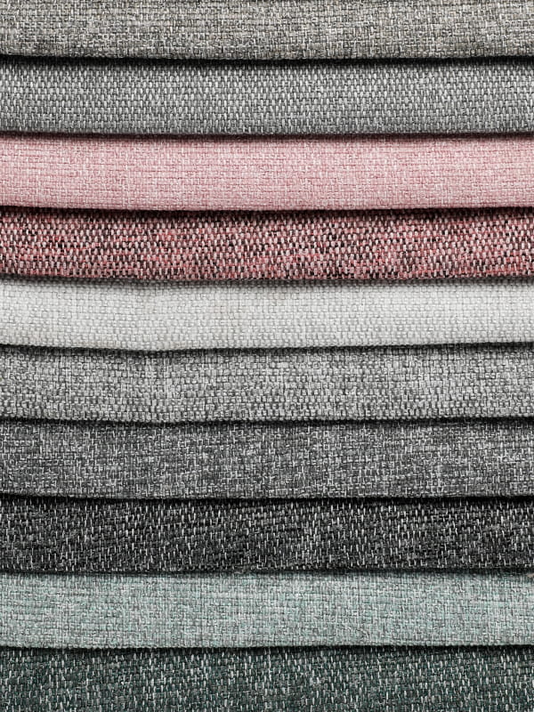 Moses sofa i almindelig farve Fine bomuldslinnestoffer