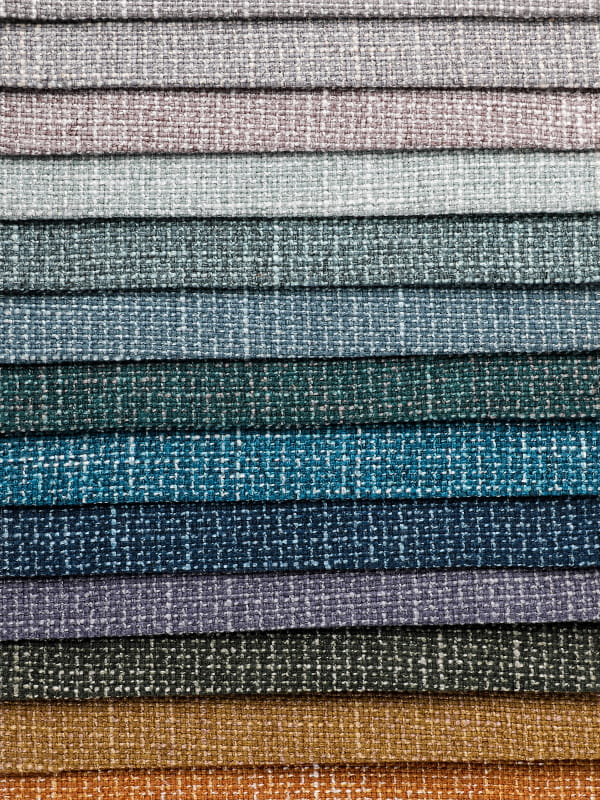 Garner sofa polyester linned stof