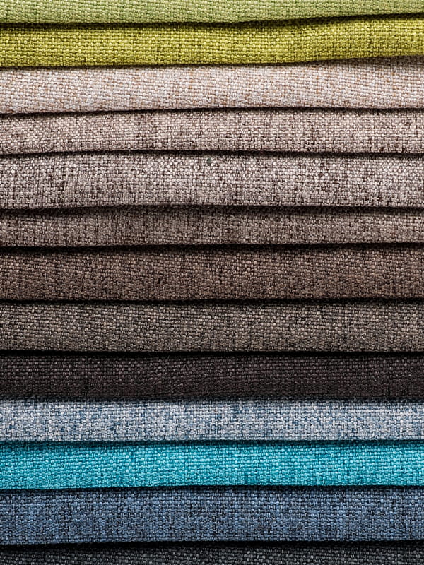 Parolasofa almindelige børstede linnestoffer