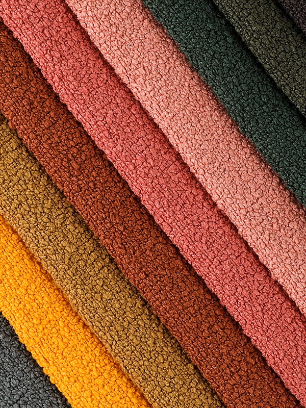 Honeysuckle loop garn polyester og linned sofa stoffer Honeysuckle loop garn polyester og linned sofa stoffer