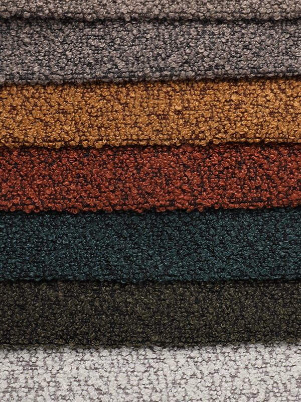 Heineken Loop Yarn Polyester og Linen Sofa Fabrics